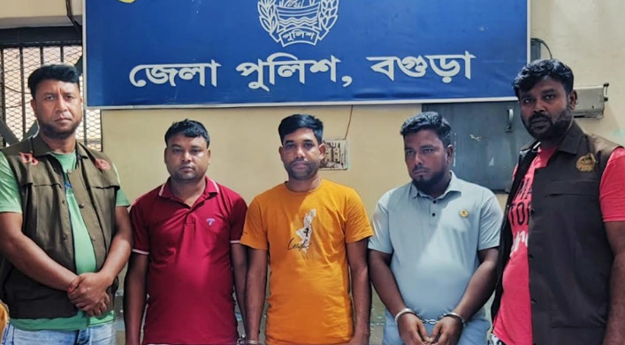 বগুড়ায় ইউনিয়ন ছাত্রলীগের সভাপতি-সম্পাদকসহ গ্রেপ্তার ৩