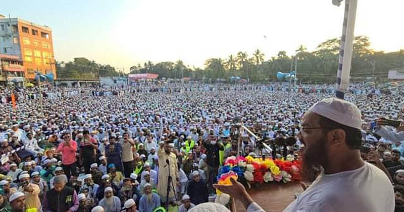 আগামীর বাংলা হবে ইসলামের বাংলা ইসলামী আদর্শ বাস্তবায়ন ছাড়া অন্য কিছু মানবো না