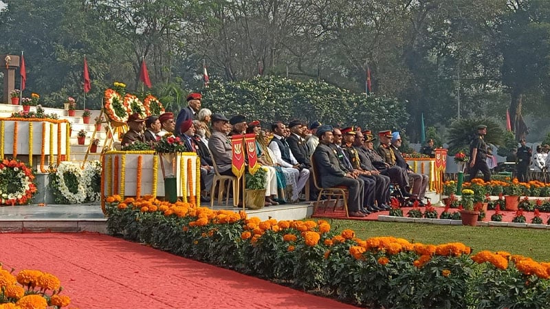 যথাযোগ্য মর্যাদায় কলকাতায় বাংলাদেশের বিজয় দিবস উদযাপন