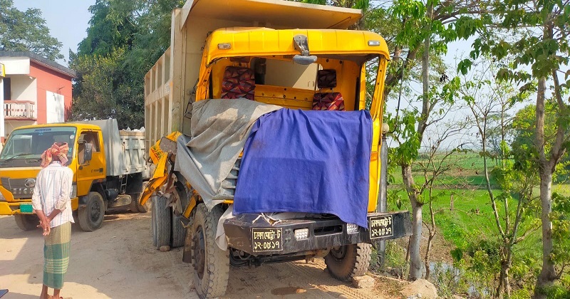 সিলেটে দুই ট্রাক মুখোমুখি সংঘর্ষ, নিহত ১