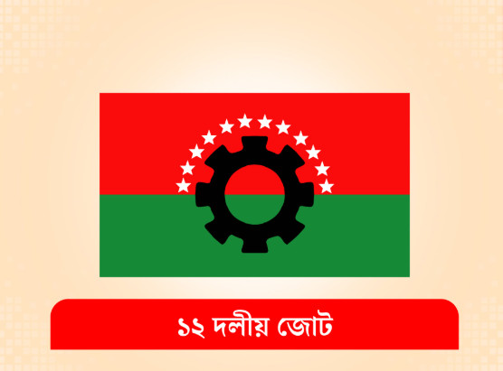 সব দেশপ্রেমিক গণতান্ত্রিক দল ডিসেম্বরে নির্বাচন চায় : ১২ দলীয় জোট