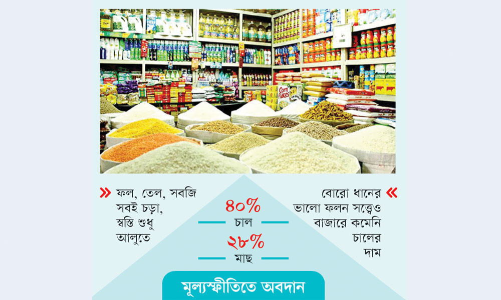 মূল্যস্ফীতির চাপ বেশি মাছে-ভাতেই