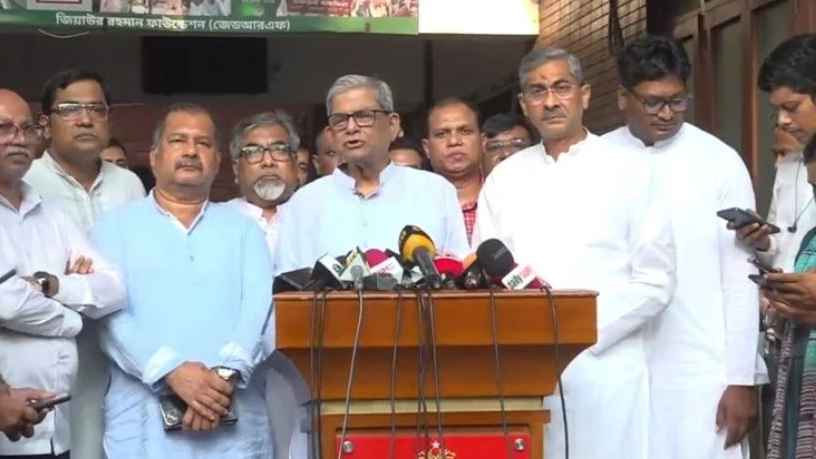 সংসদ নির্বাচন এগিয়ে আনার বার্তা গণতন্ত্রের জন্য সুসংবাদ: মির্জা ফখরুল