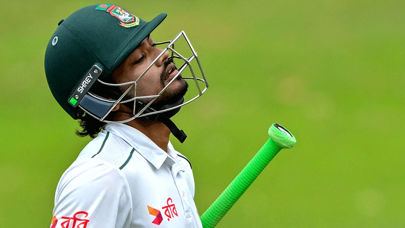 টেস্ট নেতৃত্ব ছেড়ে দিলেন শান্ত