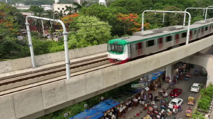 মেট্রোরেলের ঢাকা বিশ্ববিদ্যালয় স্টেশন সোমবার বিকেল থেকে রাত পর্যন্ত বন্ধ