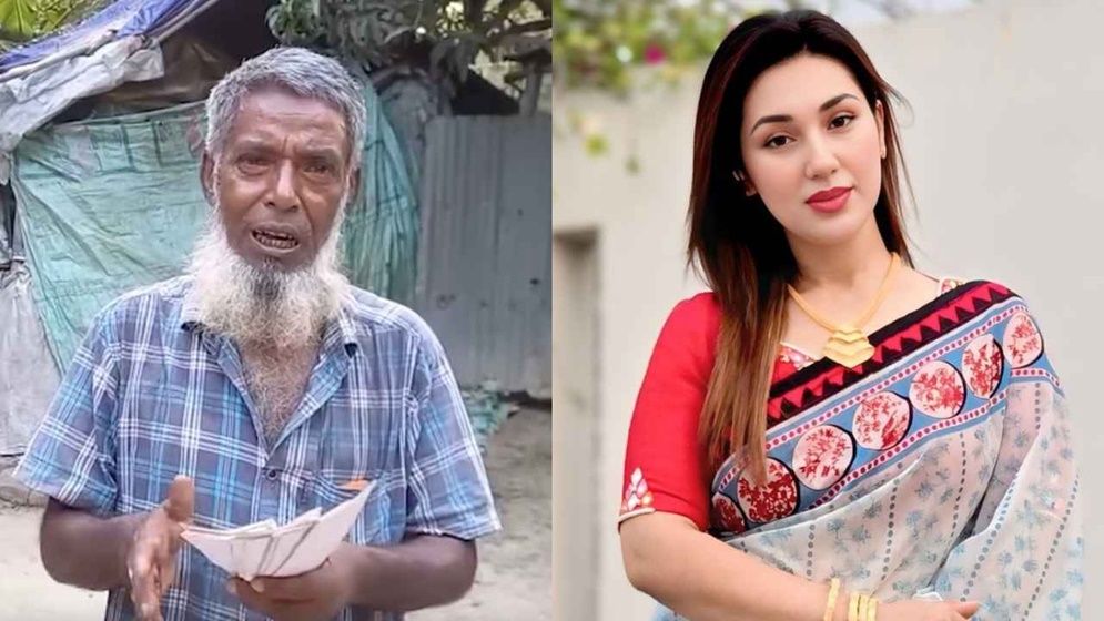 সেই গরু বিক্রেতাকে ওমরাহ করতে পাঠালেন অপু বিশ্বাস