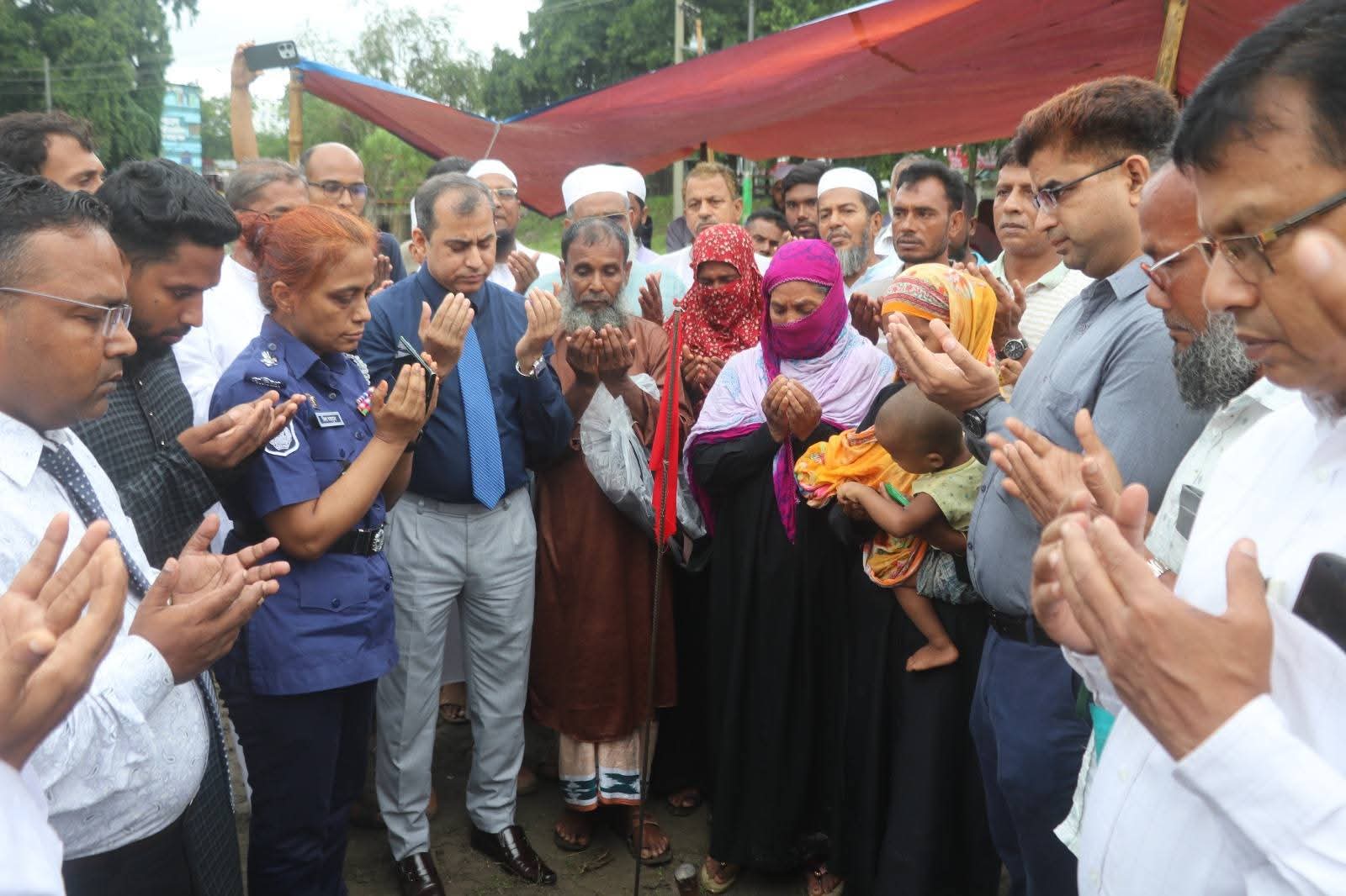 মাগুরায় জুলাই শহীদ স্মৃতিস্তম্ভ’-এর ভিত্তিপ্রস্তর স্থাপন
