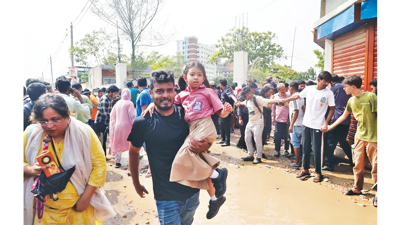 ভয়ের দেয়ালে আটকে গেছে শৈশব