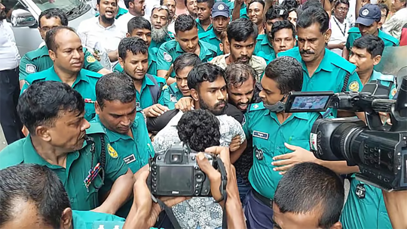 চাঁদাবাজির অভিযোগ অস্বীকার করে যা বললেন আসামিরা