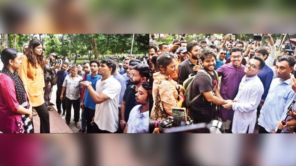 ভোটযুদ্ধে প্রাণবন্ত ক্যাম্পাস