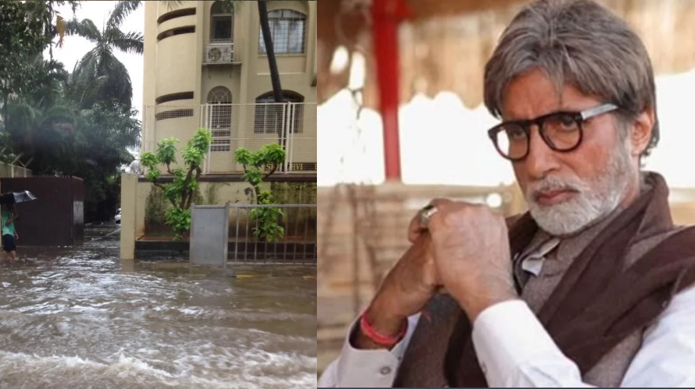 টানা বর্ষণে প্লাবিত মুম্বাই, ডুবে যাচ্ছে অমিতাভ বচ্চনের ‘প্রতীক্ষা’