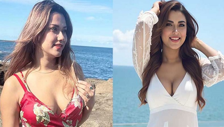 সমুদ্রপাড়ে খোলামেলা রূপে ধরা দিলেন ববি