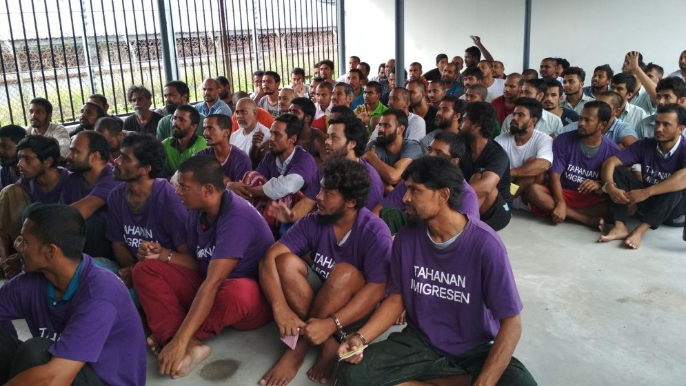 মালয়েশিয়ার ডিটেনশন ক্যাম্পে ১৭৮৯৬ অভিবাসী, বাংলাদেশি ১১৩৬
