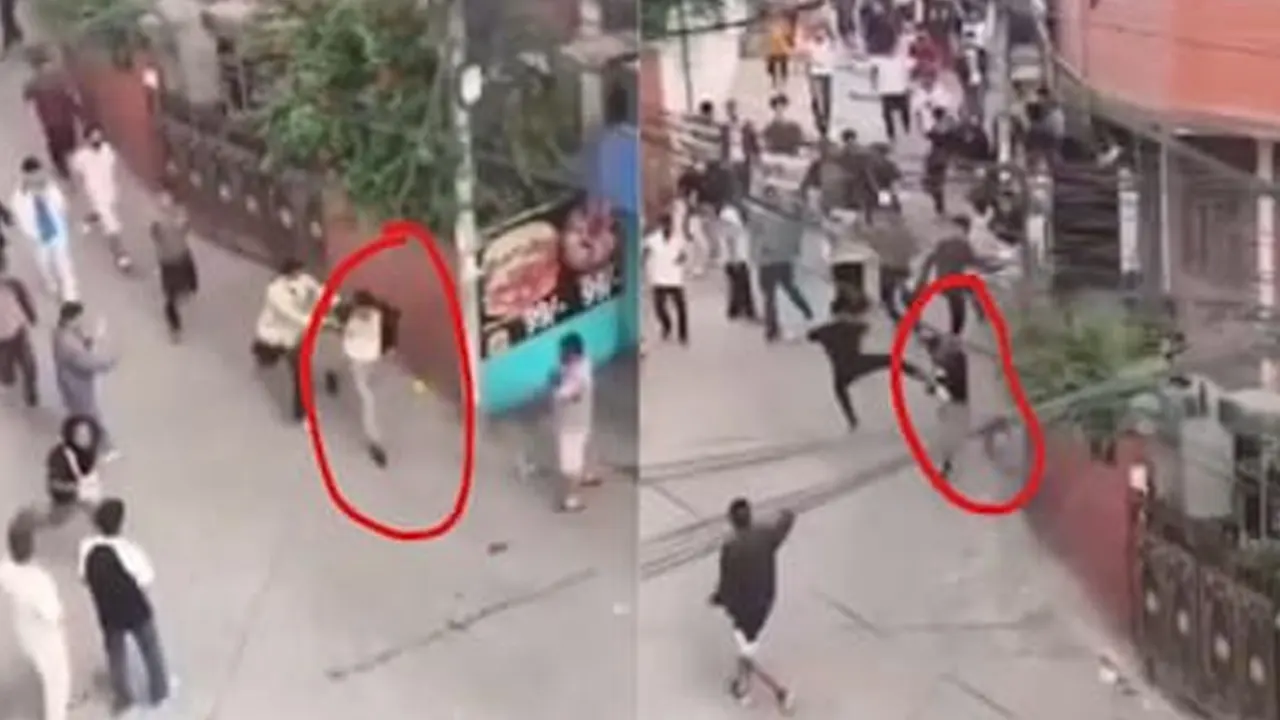 নেপালের অর্থমন্ত্রীকে ধাওয়া দিয়ে রাস্তায় ফেলে মারধর