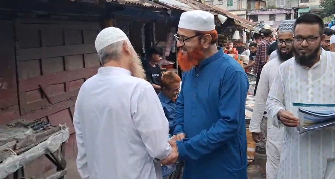 ৫ দফা দাবি আদায়ে জামায়াতের গনসংযোগ