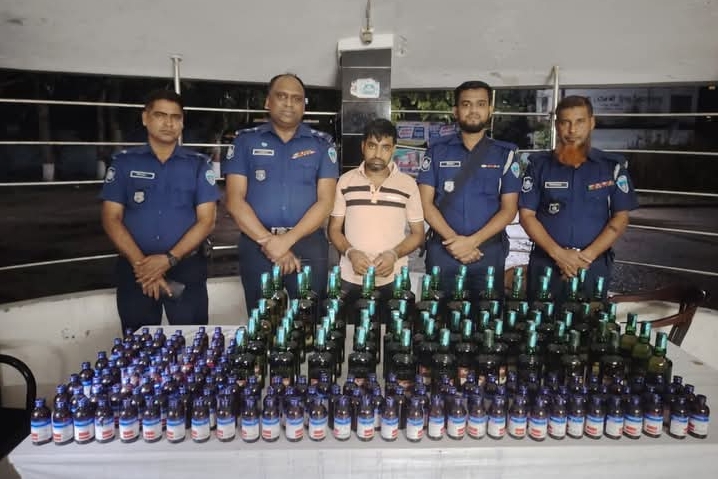ব্রাহ্মণবাড়িয়া কসবায় বিপুল পরিমাণ মাদকসহ এক মাদ ব্যবসায়ী গ্রেফতার।