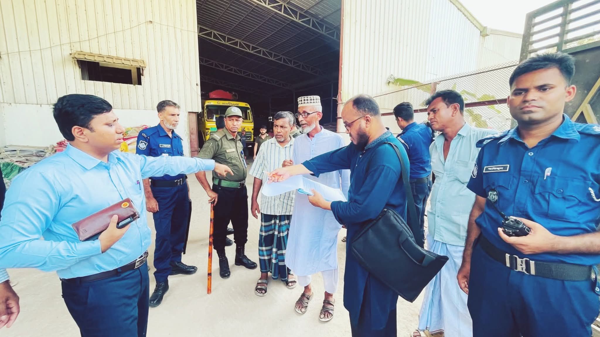ব্রাহ্মণবাড়িয়ার সরাইলে ৩ রাইসমিলকে দেড় লক্ষ টাকা জরিমানা।