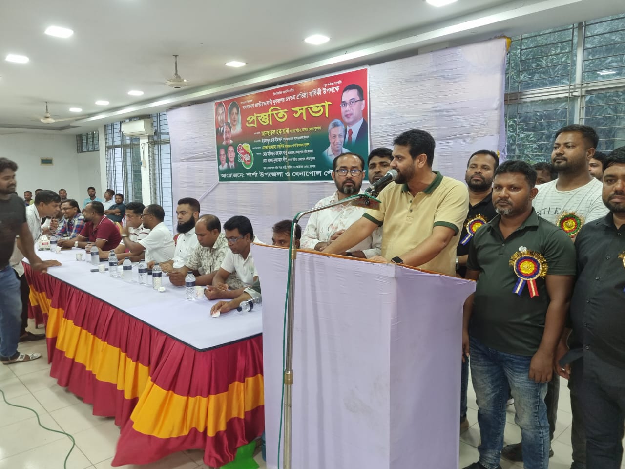 বেনাপোলে যুবদলের ৪৭তম প্রতিষ্ঠাবার্ষিকী উপলক্ষে প্রস্তুতি সভা ও প্রচার মিছিল