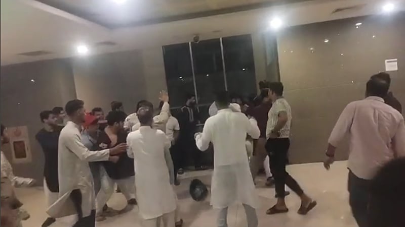 একদিকে এনসিপির সমন্বয় সভা, অন্যদিকে দুই গ্রুপের সংঘর্ষ