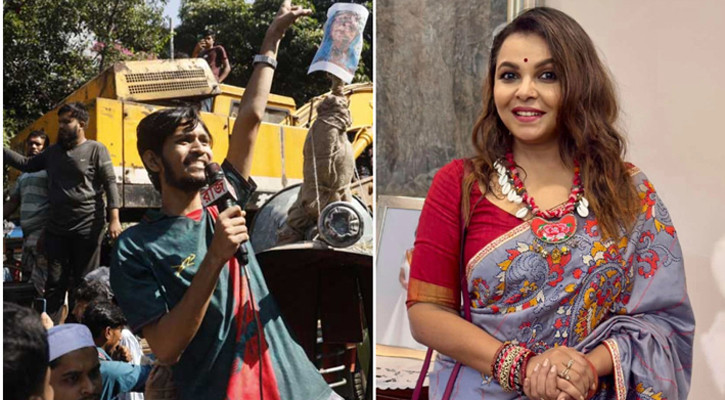 ৩২ নম্বরে বুলডোজার নিয়ে যাওয়া দলকে ‘রাজাকার’ আখ্যা শাওনের