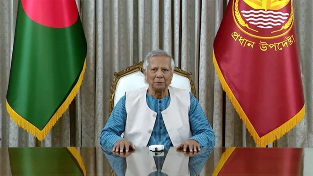 রাজনৈতিক দলগুলোকে প্রধান উপদেষ্টার সতর্কবার্তা