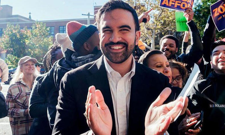 জোহরান মামদানি নিউইয়র্কের প্রথম মুসলিম মেয়র নির্বাচিত