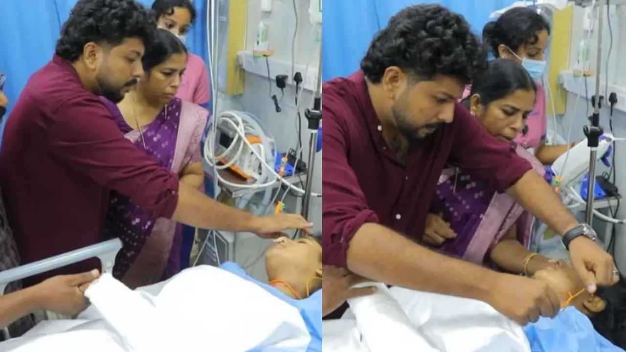 বিয়ের সাজ নিতে গিয়ে দুর্ঘটনা, সিনেমা স্টাইলে হাসপাতালেই বিয়ে