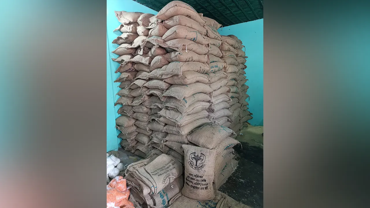 বাজার থেকে টিসিবির ২৪৮ বস্তা চাল জব্দ, ডিলার আটক