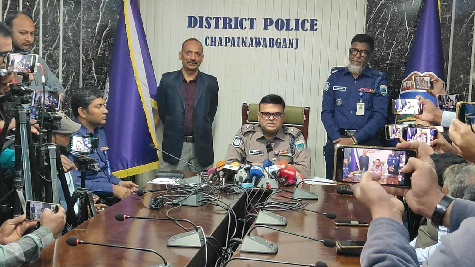 নবাগত পুলিশ সুপারের সাথে সাংবাদিকদের মতবিনিময়