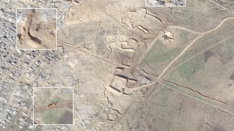 উত্তর গাজার বসতি, কৃষিজমি মুছে ফেলছে ইসরায়েল