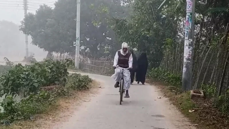 পৌষের শেষে হাড়-কাঁপানো শীত, তাপমাত্রা ৭ ডিগ্রিতে