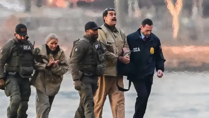 নিউইয়র্কের আদালতে হাজির করা হয়েছে মাদুরো ও তার স্ত্রীকে