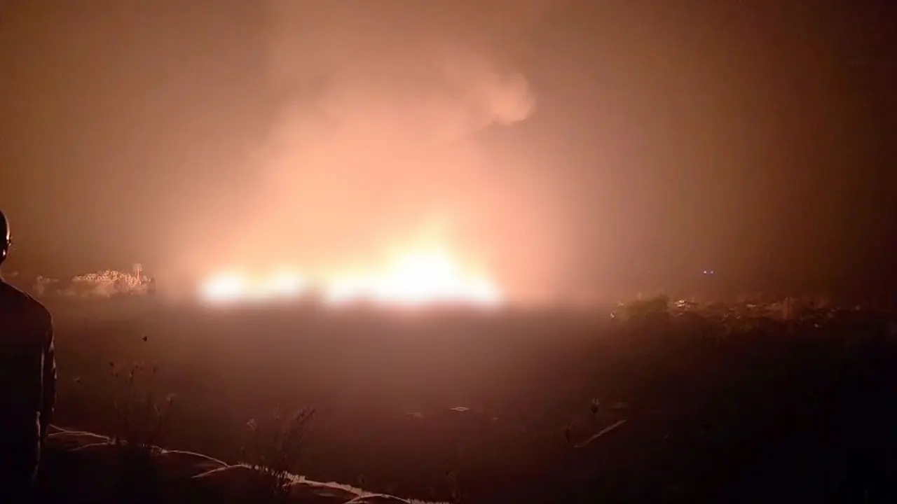 মাতারবাড়ী তাপবিদ্যুৎ কেন্দ্রে আগুন