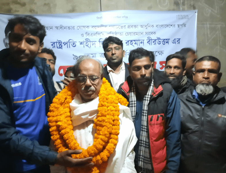 নওগাঁ -৬ এ বিজয় গনতন্ত্র ও জনগণের শেখ মোঃ রেজাউল ইসলাম রেজু