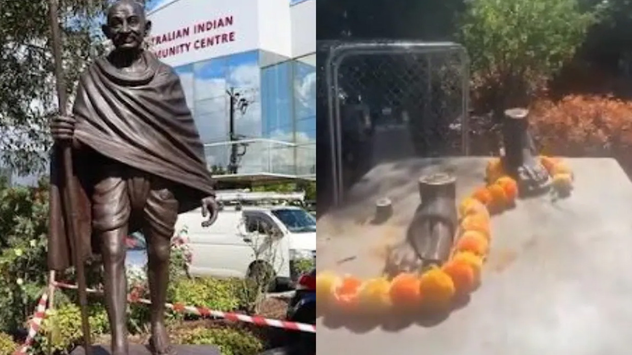 মহাত্মা গান্ধীর ৪২৬ কেজি ওজনের ভাস্কর্য চুরি