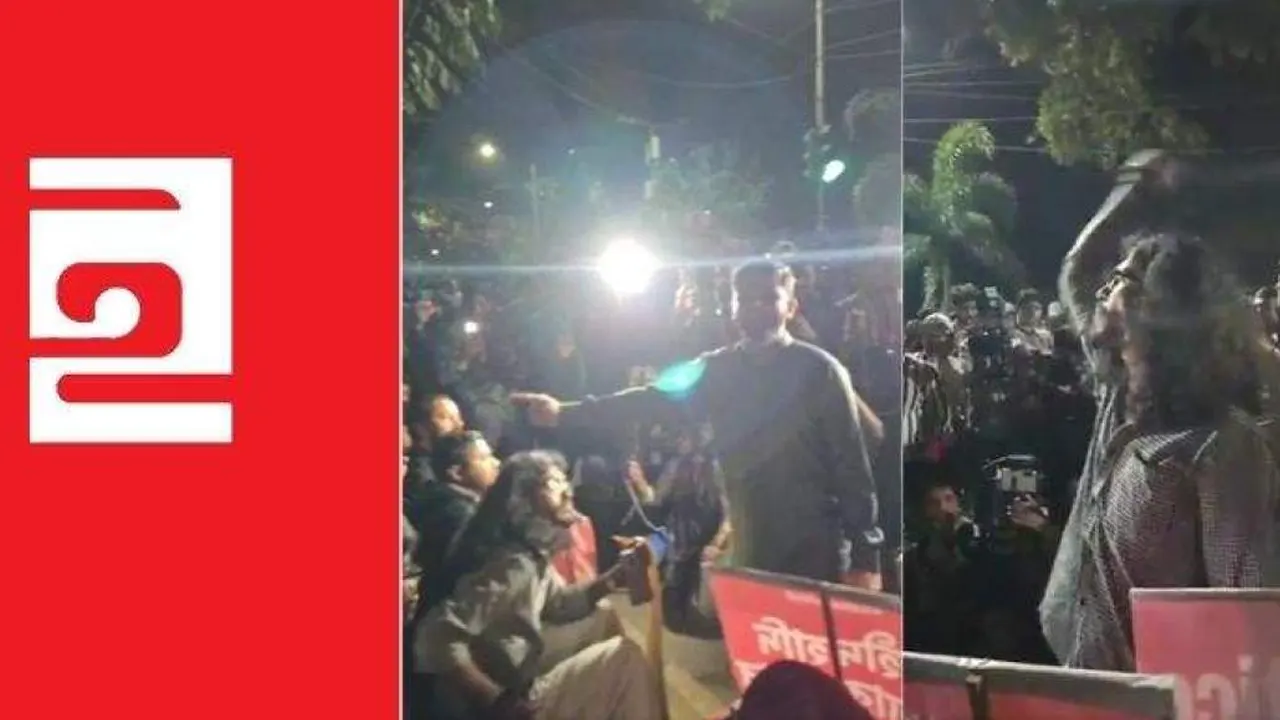 যমুনার সামনে দাবি আদায়ে ‘অনড়’ ইনকিলাব মঞ্চের সদস্যরা