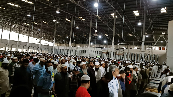 মুসলিম উম্মাহর শান্তি ও সমৃদ্ধি কামনায় জুমাতুল বিদা পালিত