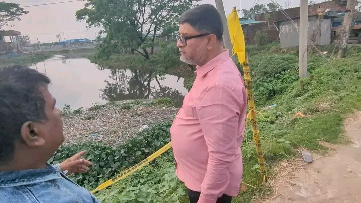 দিঘারকান্দা খালের পুনঃখনন কাজ পরিদর্শন করলেন ময়মনসিংহ সিটি কর্পোরেশনের প্রশাসক