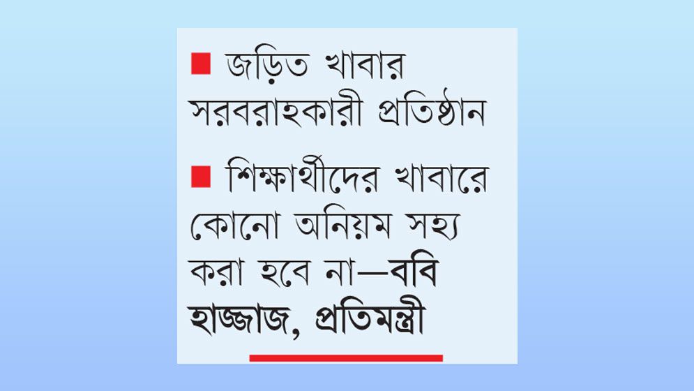 নিম্নমানের পচা খাবারে অসুস্থ হচ্ছে শিশুরা