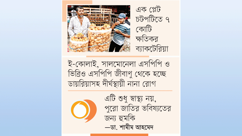 ফুটপাতে জেনেশুনেই ‘বিষ’ খাচ্ছেন সবাই