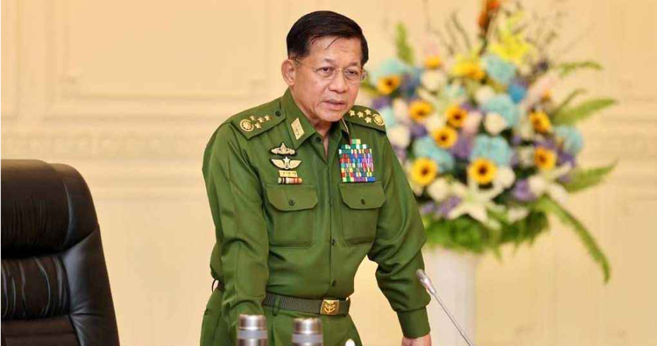 জান্তাপ্রধান মিন অং হ্লাইং মিয়ানমারের প্রেসিডেন্ট নির্বাচিত