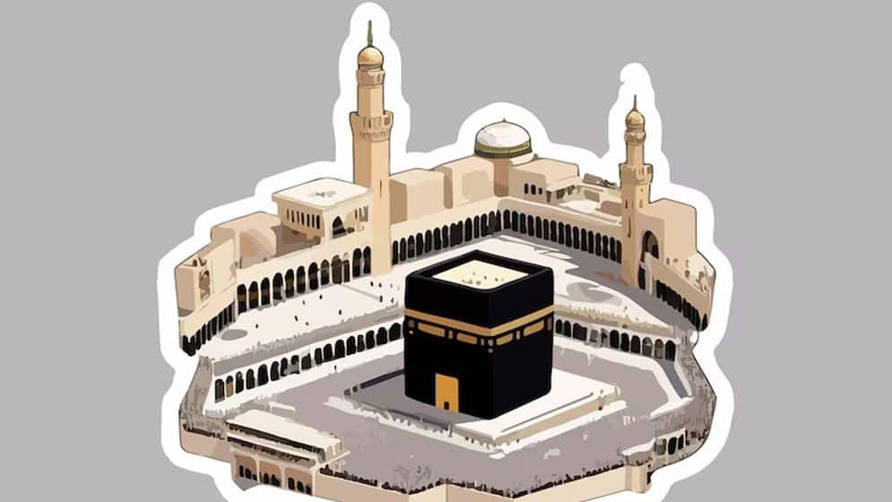 হজ পালনকারীদের জন্য প্রস্তুত পবিত্র কাবা শরিফ