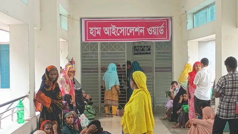 ময়মনসিংহ মেডিকেলে হামের উপসর্গ নিয়ে ২৪ ঘণ্টায় আরও ২ শিশুর মৃত্যু