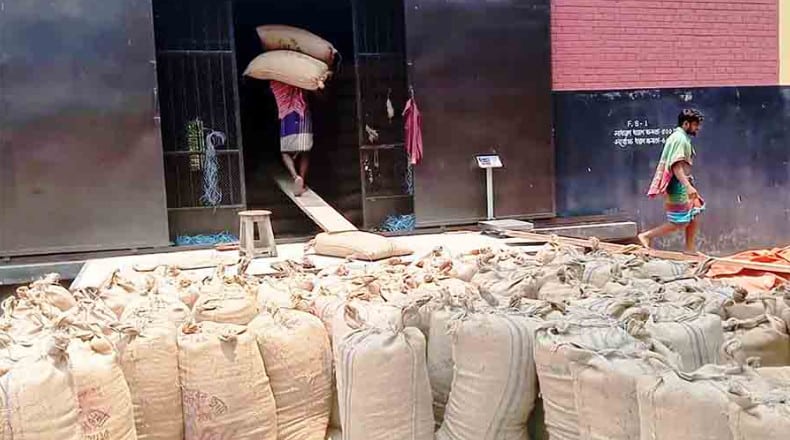 নানা অজুহাতে সাধারণ কৃষকদের ধান ফেরত, প্রভাবশালীদের নিম্নমানের ধান কিনছে সরকার