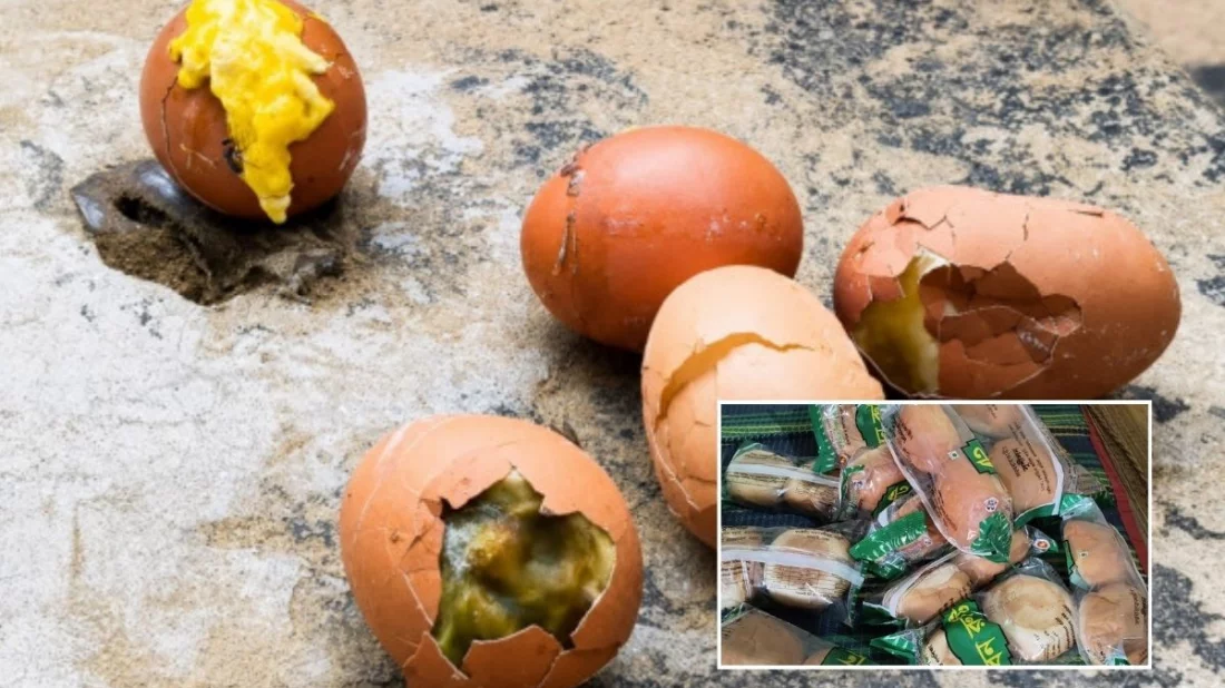 মেহেরপুরে বাচ্চা থাকা পচা ডিম ও ছত্রাকসহ পাউরুটি দেওয়া হলো স্কুল ফিডিংয়ে