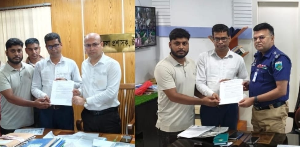এনসিপি নেতা-কর্মীদের ওপর হামলার প্রতিবাদে চাঁপাইনবাবগঞ্জে স্মারকলিপি প্রদান