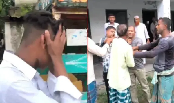 ঝিনাইদহে নাপিত ডেকে ছাত্রদের চুল কাটলেন সাবেক সভাপতি, অভিভাবক-কর্তৃপক্ষ হাতাহাতি