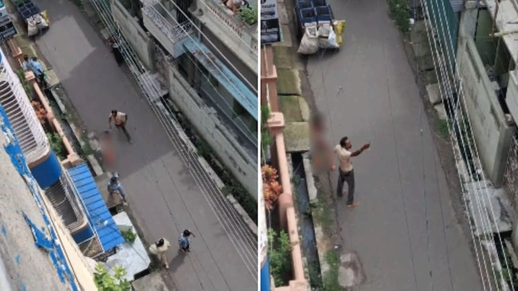 রাস্তায় প্রকাশ্যে স্ত্রীকে কুপিয়ে হত্যার পর স্বামীর আত্মহত্যার চেষ্টা