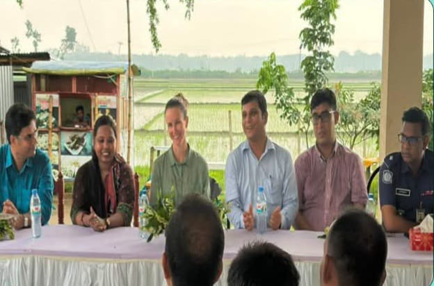 শালিখায় সিএনআরএসের বিভিন্ন প্রকল্প পরিদর্শনে সুইডেন হাইকমিশনের উপপ্রধান