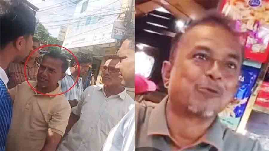 ৫০% চাঁদা না পেয়ে পুলিশের সামনেই ঠিকাদার ও সাংবাদিকের উপর কর্ণফুলী যুবদল নেতার হামলা